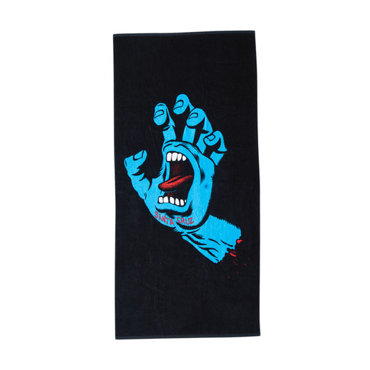 Santa Cruz Screaming Hand Beach Towel