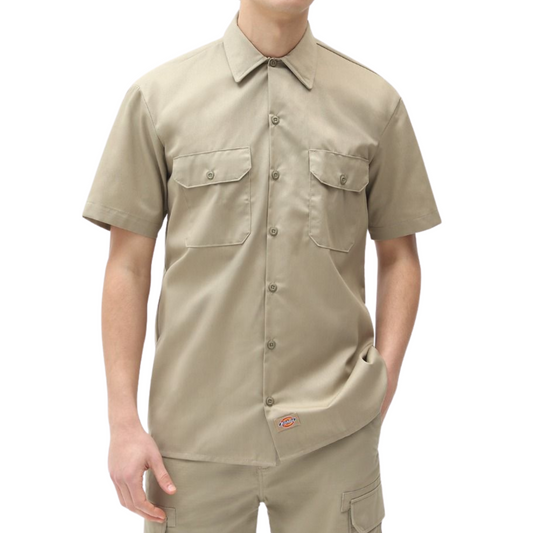 Dickies Work Shirt SS Rec Khaki