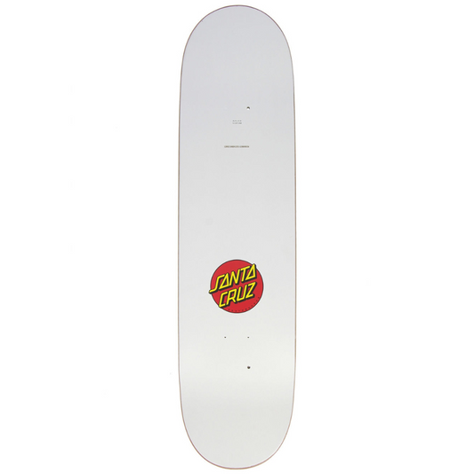 Santa Cruz Screaming Hand White Deck 8.25"