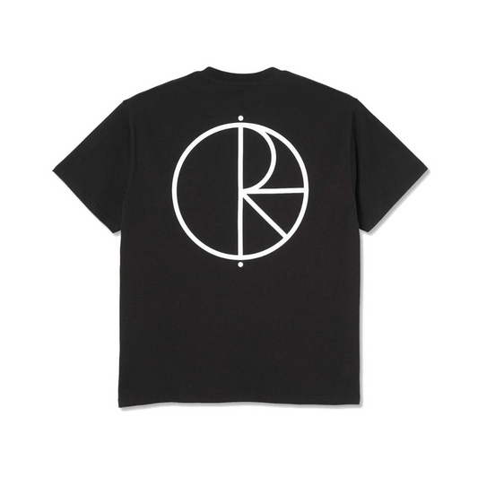 Polar Skate Co. Stroke Logo Back T-shirt Black