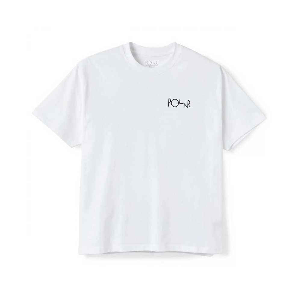 Polar Skate Co. Stroke Logo Back T-shirt White