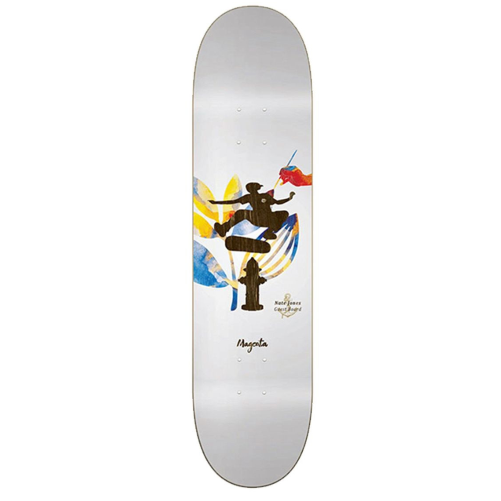 Magenta Skateboards Nate Jones Guest Board