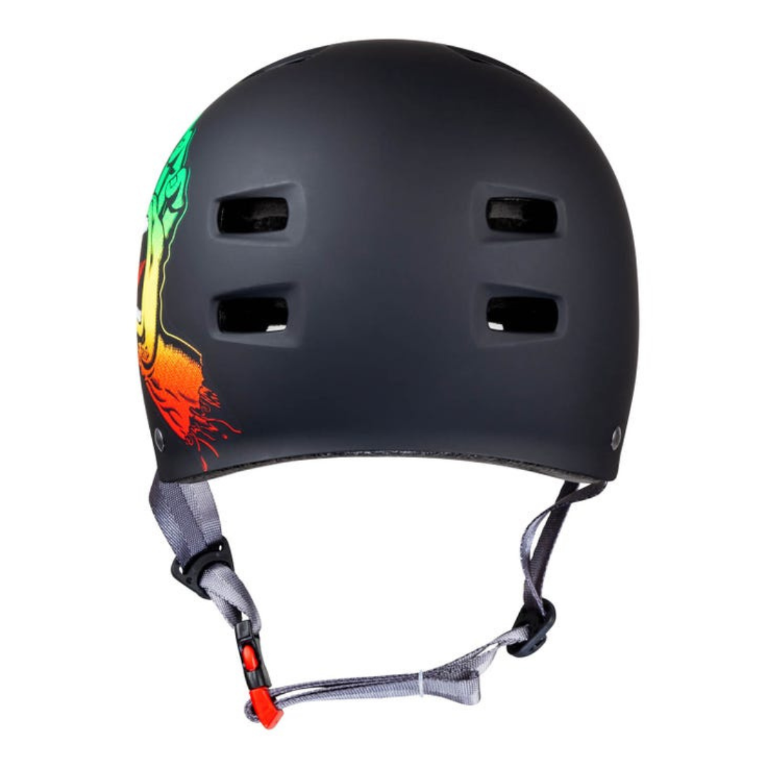 Santa Cruz Screaming Hand Helmet Rasta