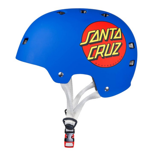 Santa Cruz Classic Dot Helmet Blue