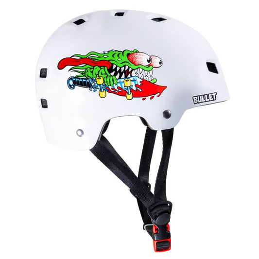 Santa Cruz Slasher Youth Helmet Gloss White