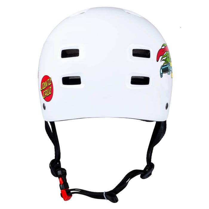 Santa Cruz Slasher Youth Helmet Gloss White