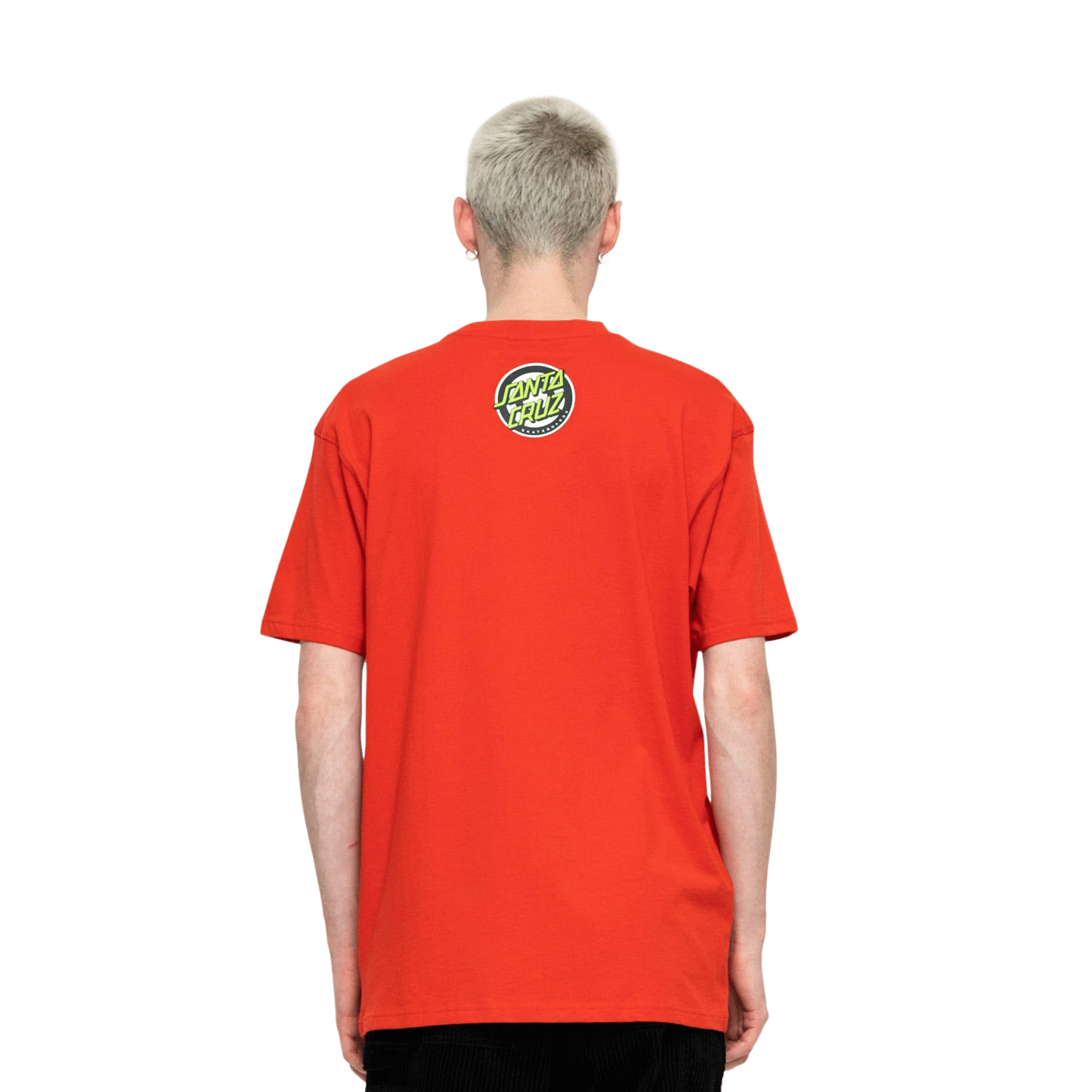 Santa Cruz Roskopp Face Front T-shirt Red