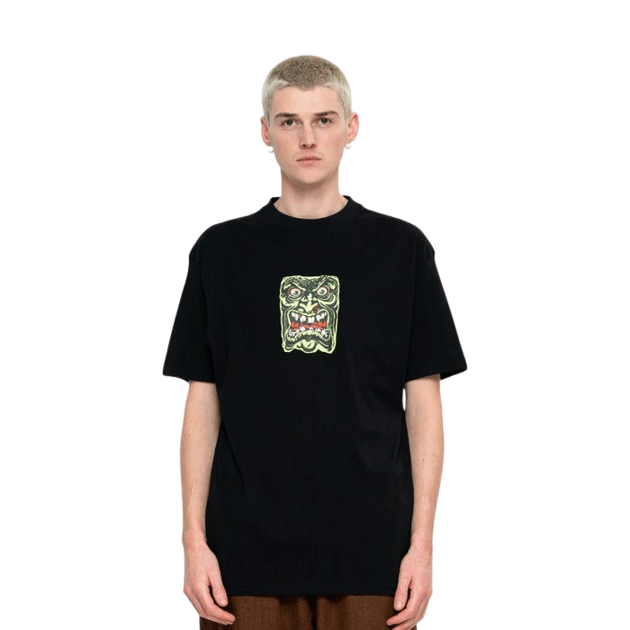 Santa Cruz Roskopp Face Front T-shirt Black