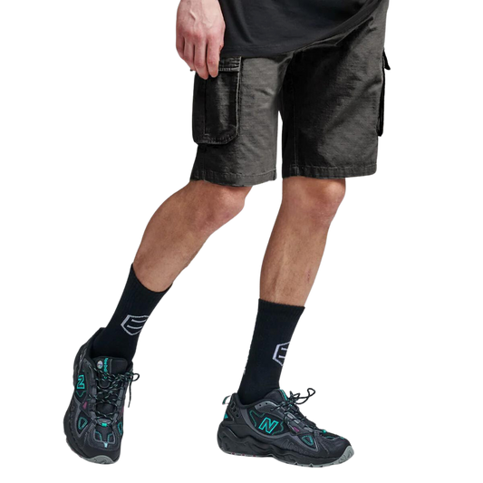 Dolly Noire Cargo Ripstop Shorts Anthracite