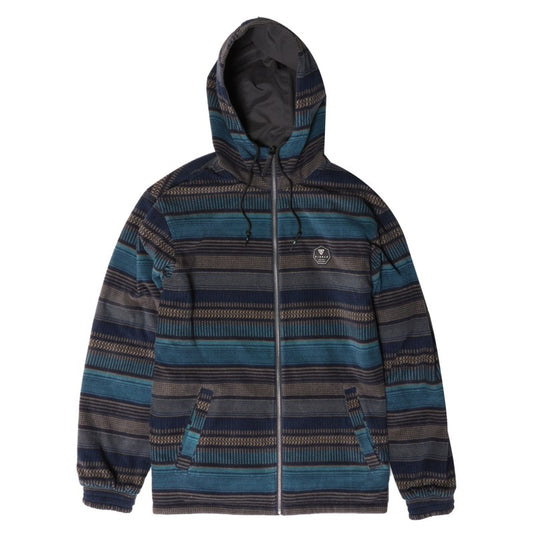 Vissla Breakers II Reversible Jacket Black Fade Lined
