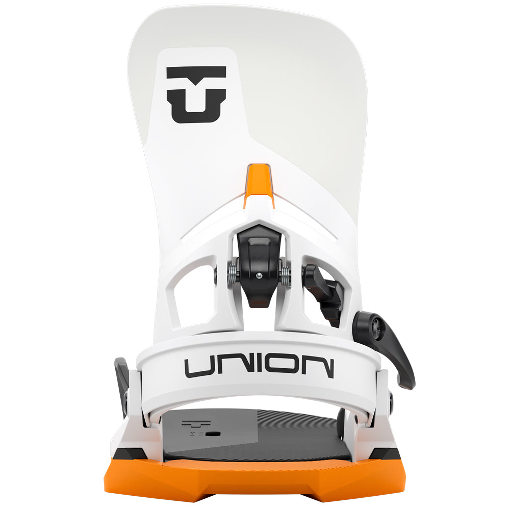 Union Atlas Step On Snowboard Bindings White/Orange