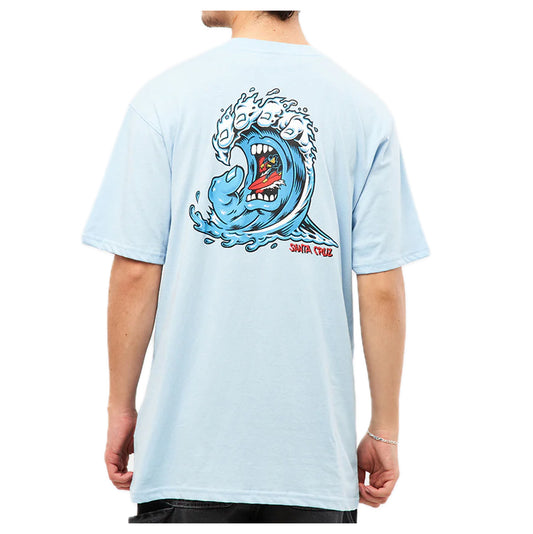 Santa Cruz Screaming Wave T-shirt Sky