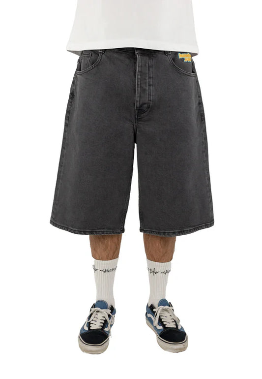 Homeboy X-tra Monster Denim Shorts Washed Grey