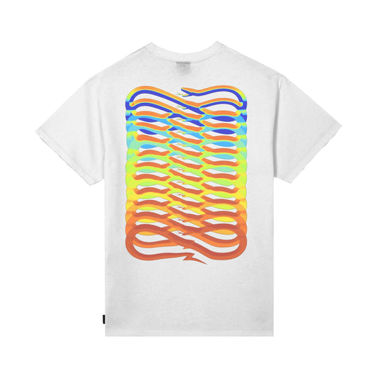 Propaganda Ribs Heat  T-shirt White