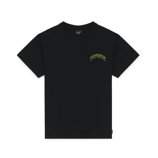 Propaganda Triangle Wolf  T-shirt Black