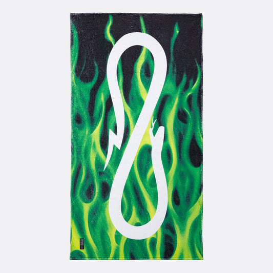 Propaganda Towel Flames