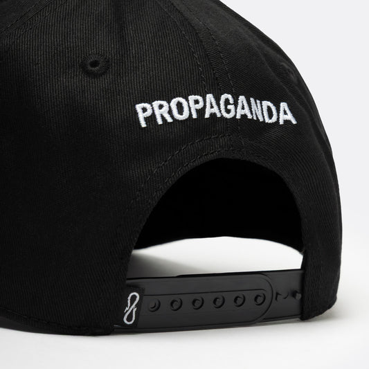 Propaganda Logo Snapback Black