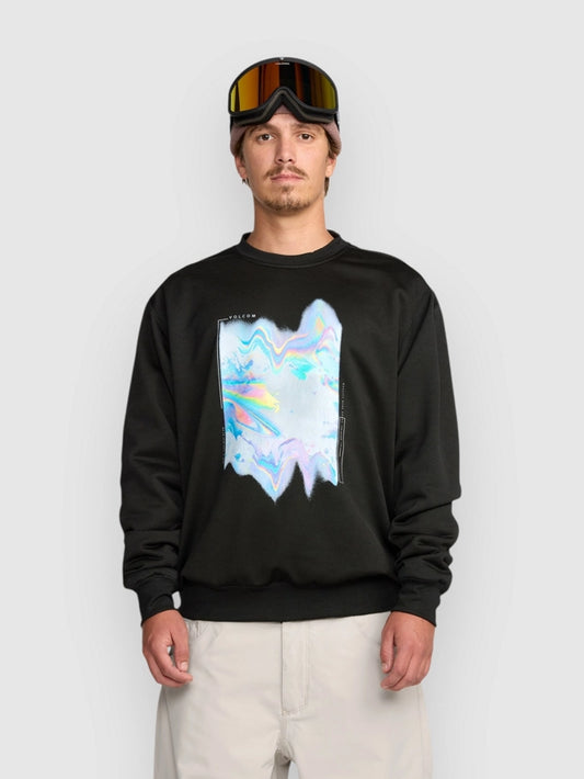 Volcom Hydro Crew Sweatshirt Black