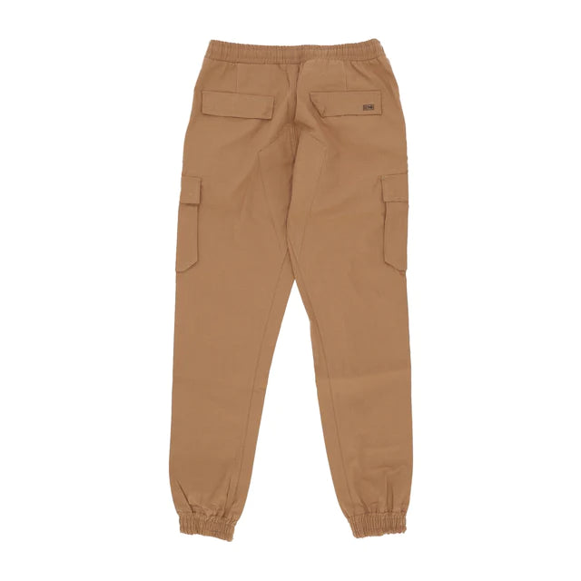Dolly Noire Easy Cargo Pants Beige Cotton Ripstop