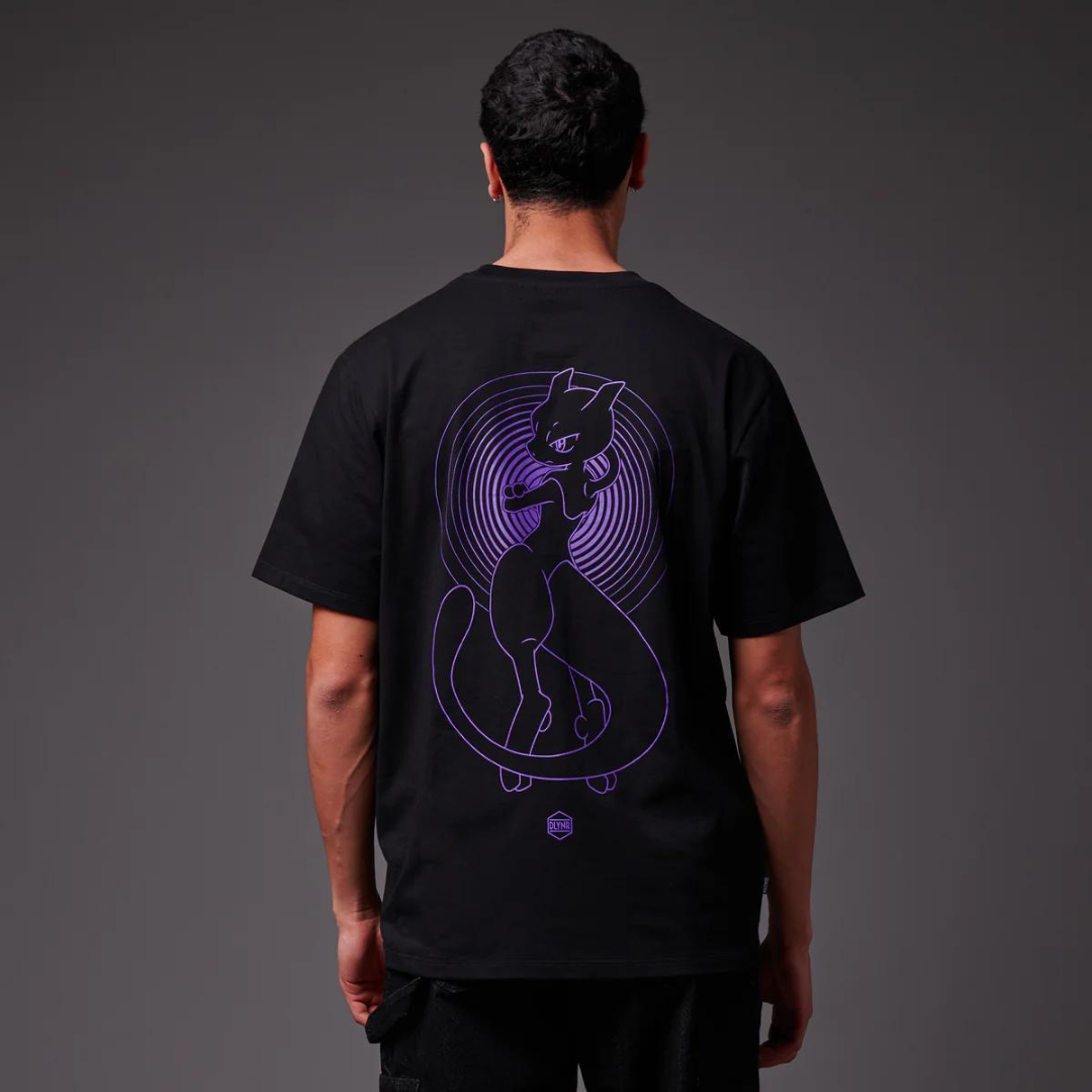 Dolly Noire MewTwo Pokemon Tee Black