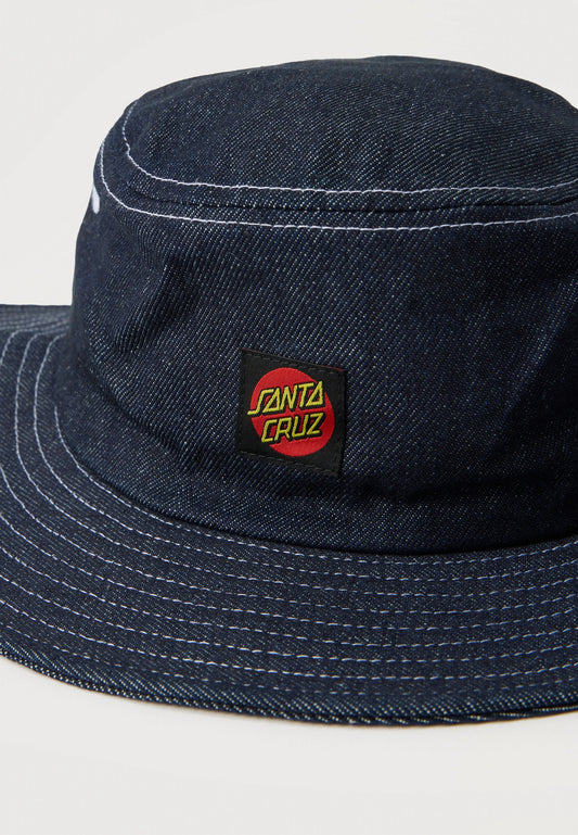 Santa Cruz Classic Label Boonie Hat Dark Denim