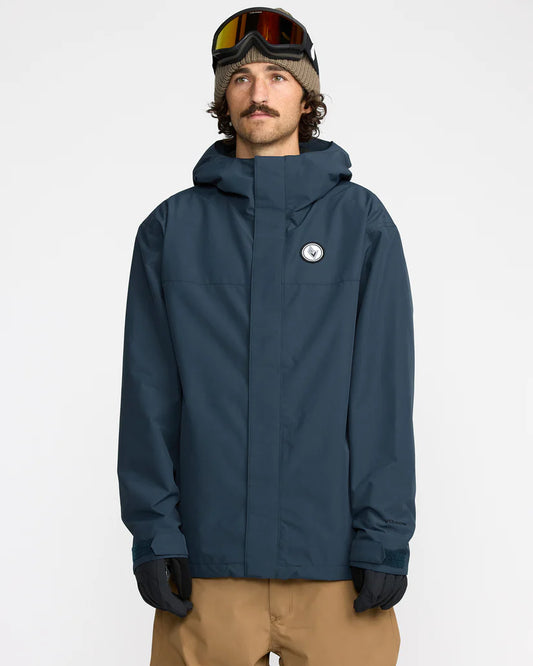 Volcom Buckthreeeighty Jacket Blue