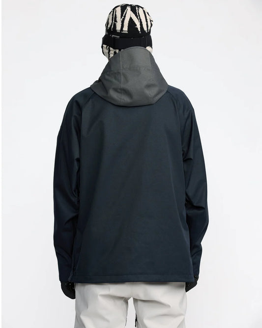 Volcom Hossegor 20k Pullover Jacket Black