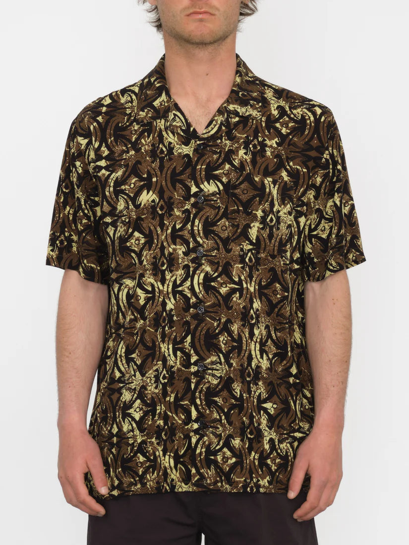 Volcom  Bold Moves Shirt Brown