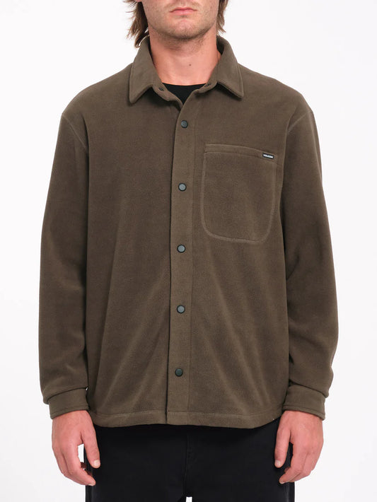 Volcom Bowered Light Over-Shirt Wren
