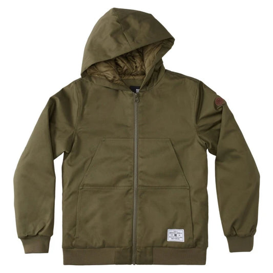 Dc Rowdy - Giacca imbottita con cappuccio Ragazzo Army