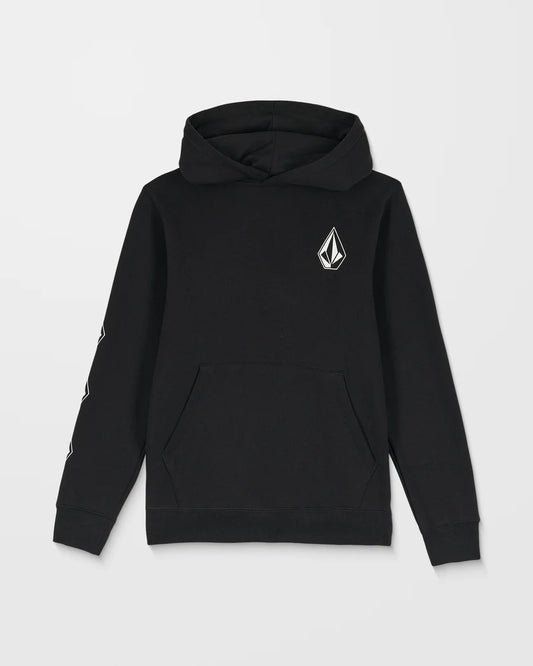 Volcom Iconic Stone Gid Hoodie Black Kids