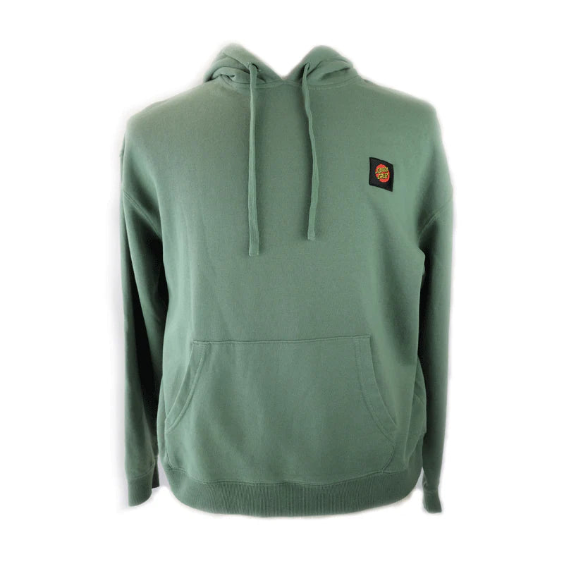 Santa Cruz Classic Label Hoodie Mineral Green