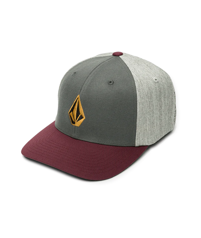Volcom Full Stone Flexfit Cap  Merlot