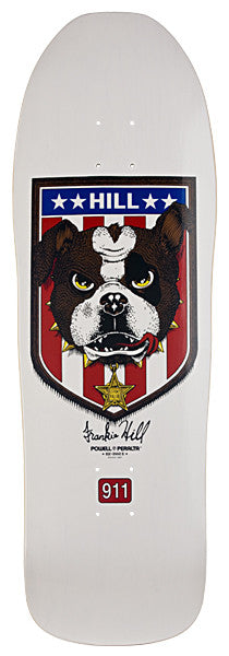 Powell Peralta Frankie Hill Pro Bulldog White 10" x 31.5"