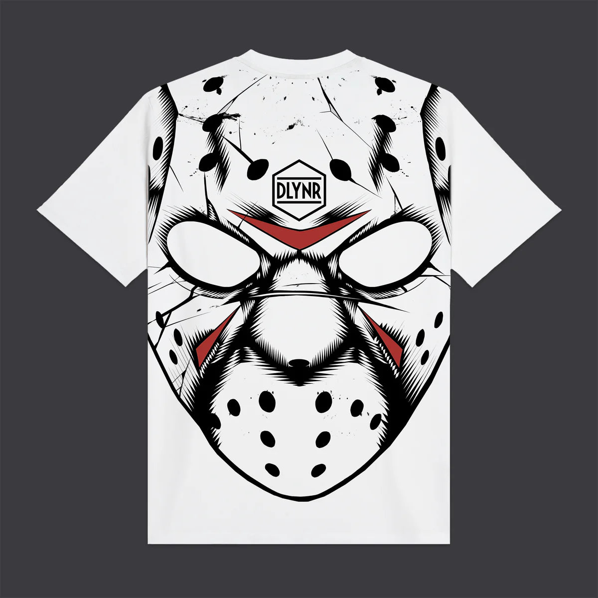 Dolly Noire Hockey Mask Tee White