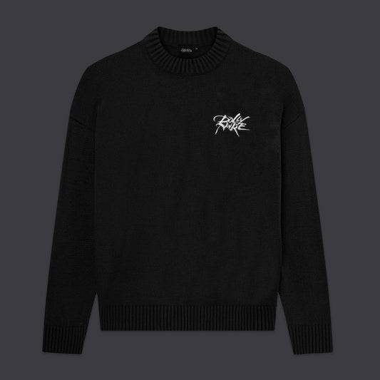 Dolly Noire LB Stamp Sweater Black