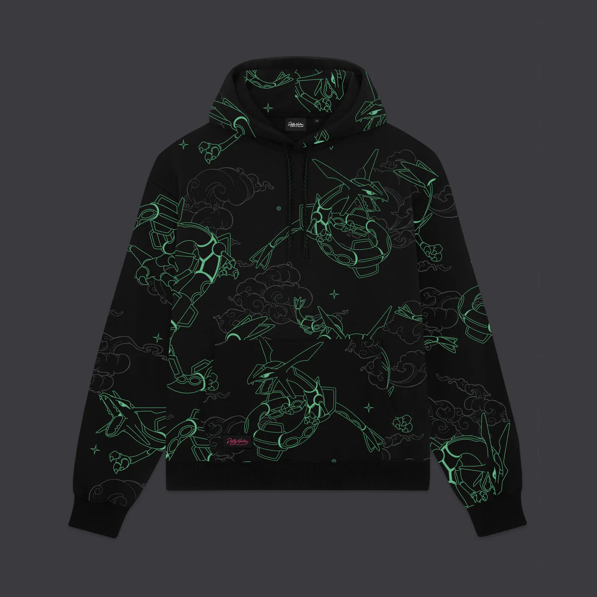 Dolly Noire X Pokémon Rayquaza Pattern Hoodie