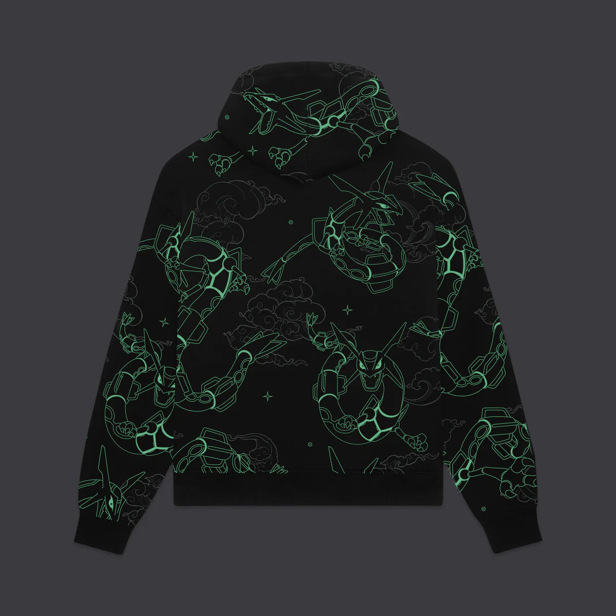 Dolly Noire X Pokémon Rayquaza Pattern Hoodie