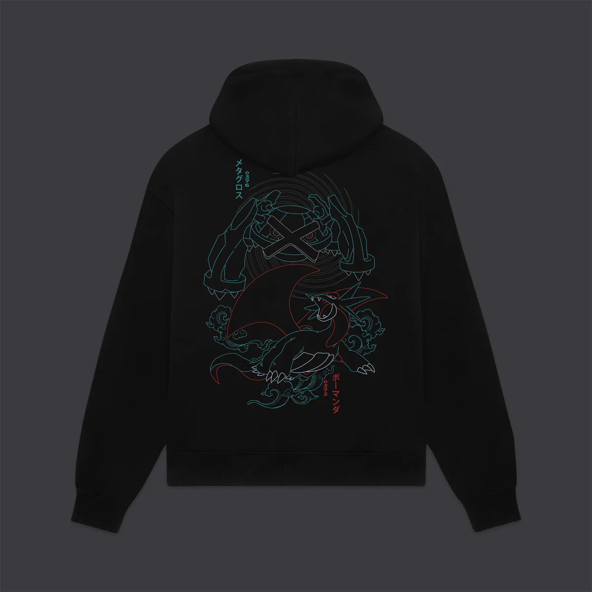 Dolly Noire X Pokémon Salamence & Metagross Hoodie