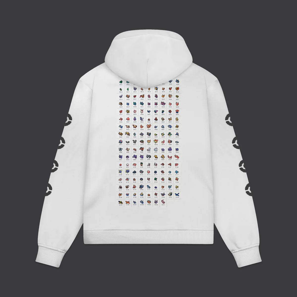 Dolly Noire X Pokémon Pokédex Hoodie