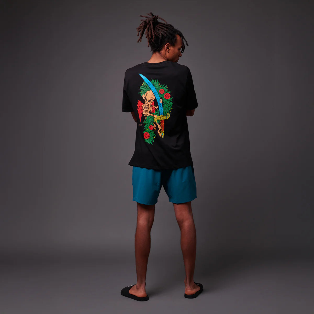 Dolly Noire Asso Di Spade Tee Black