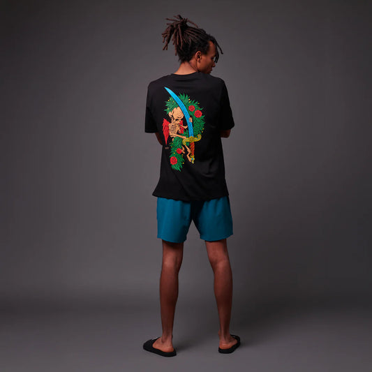 Dolly Noire Asso Di Spade Tee Black