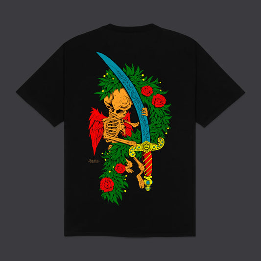 Dolly Noire Asso Di Spade Tee Black