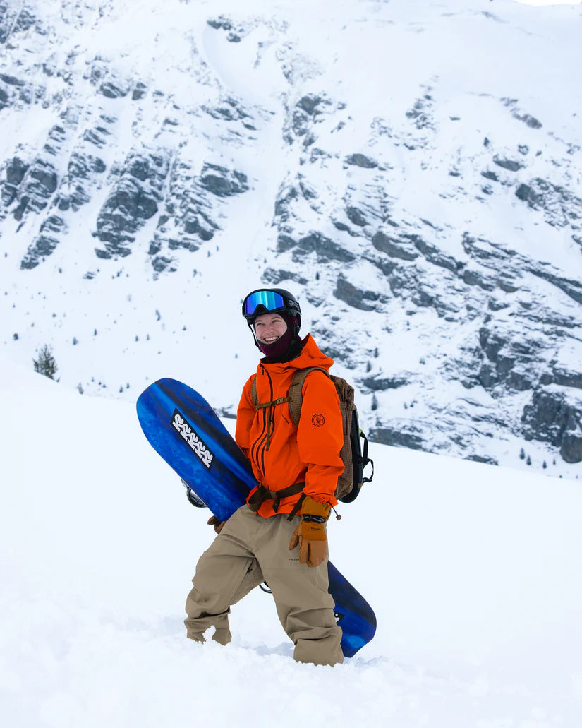 Volcom Anyox Guide Gore-Tex Pro Shell Jacket Orange Shock