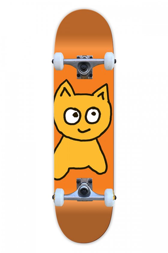 Meow - Big Cat Skate Orange 6.5"