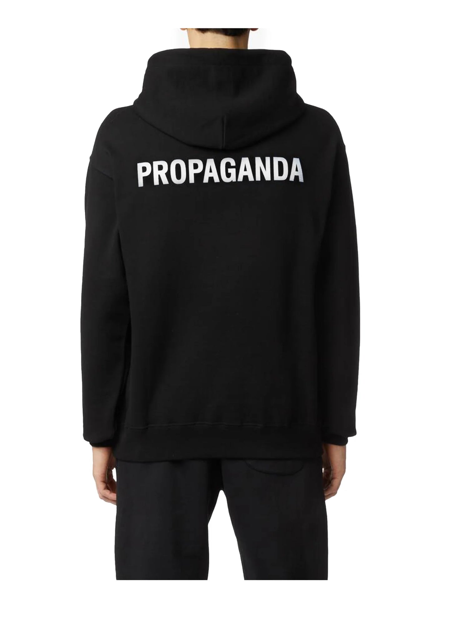Propaganda Logo Hoodie Black