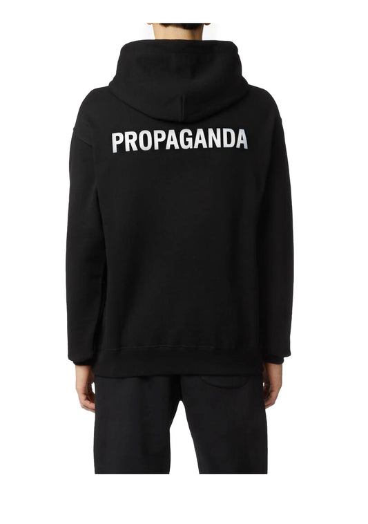Propaganda Logo Hoodie Black