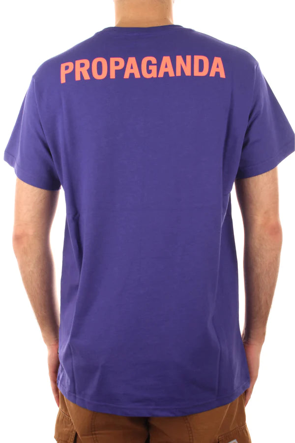 Propaganda Logot T-shirt Violet