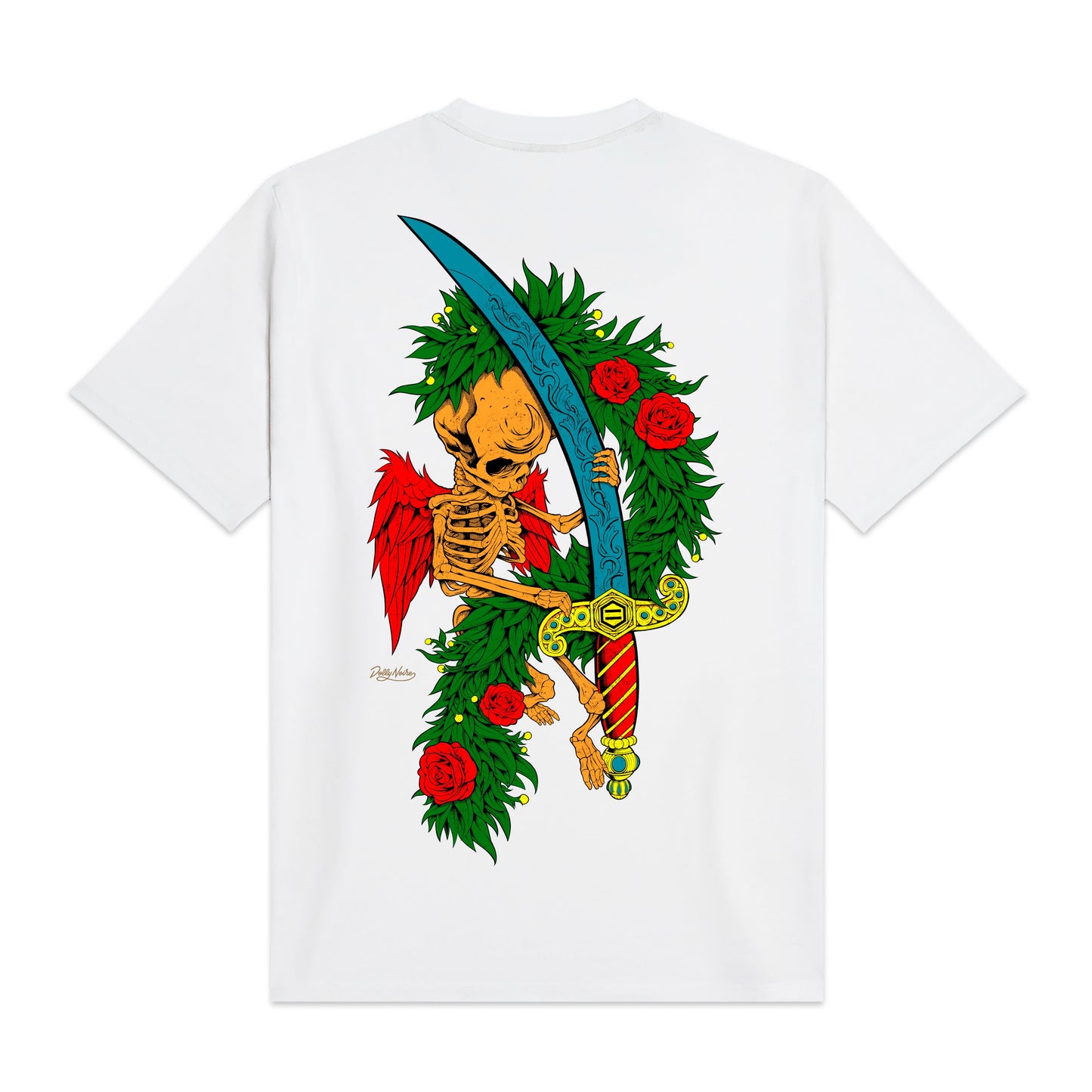 Dolly Noire Asso Di Spade Tee White