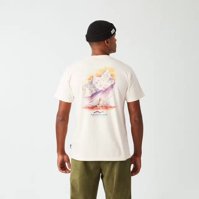 Picture D&S Nepal Tee Natural White